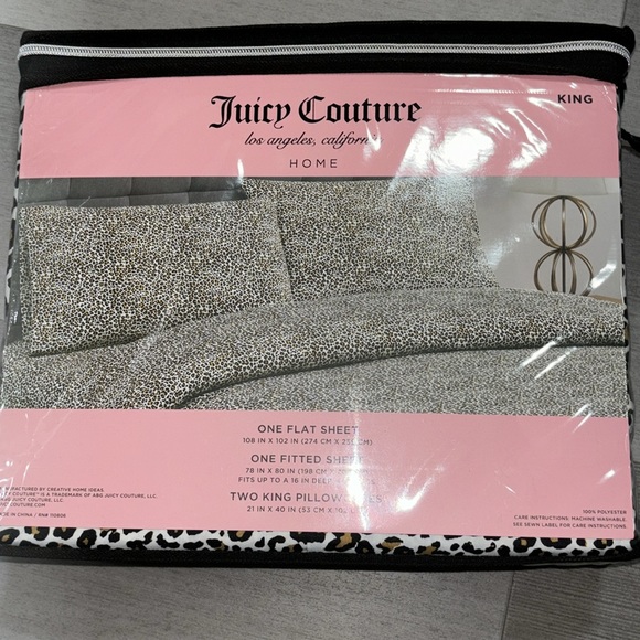 Juicy couture sheet set - Picture 2 of 7